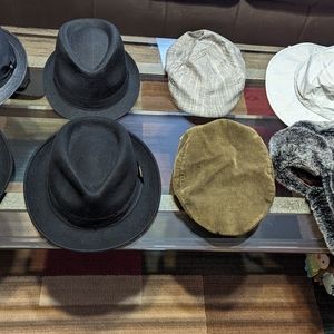 Lot of 8 Hats